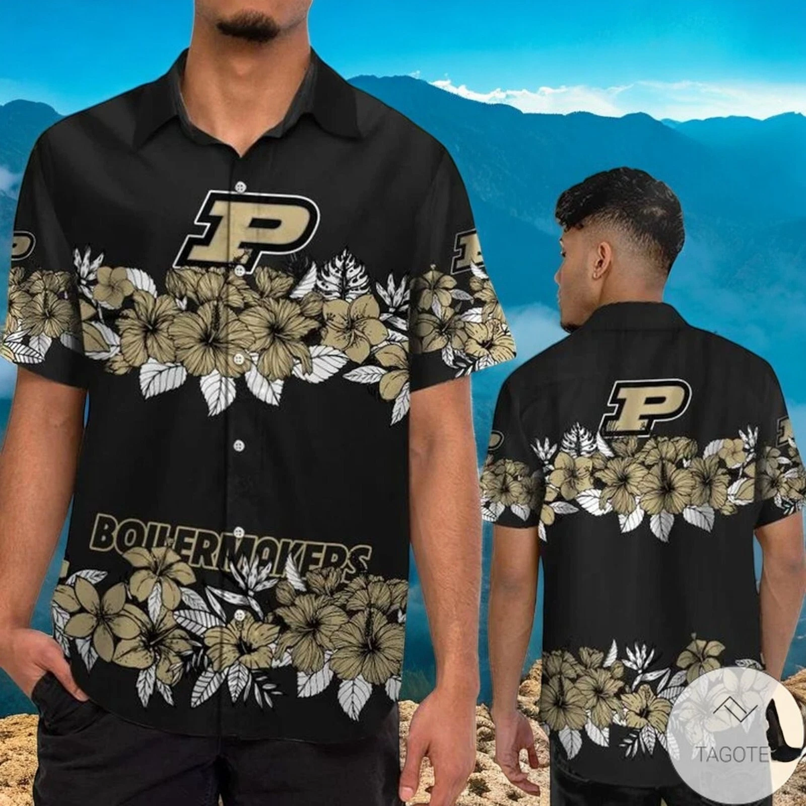 Purdue Boilermakers Hawaiian Shirt