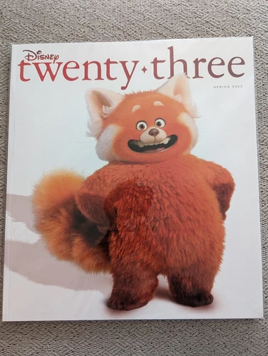Disney Twenty-Three D23 Magazine Disney Pixar Turning Red Spring 2022