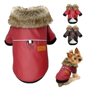 waterproof fleece dog coat