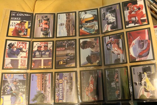 FORMULA 1 1991 COMPLETE SET 200 TRADING CARDS IN SLEEVES FROM PRO TRACS - Picture 5 of 21