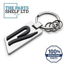 NEW GENUINE VW R COLLECTION KEYRING Golf Tiguan T-Roc Passat Polo
