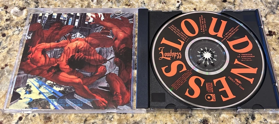 Loudness: Self Titled CD (ATCO Records, 1992) JAPAN -- Rare OOP IMPORT WPCL-657 Foto 2 de 3
