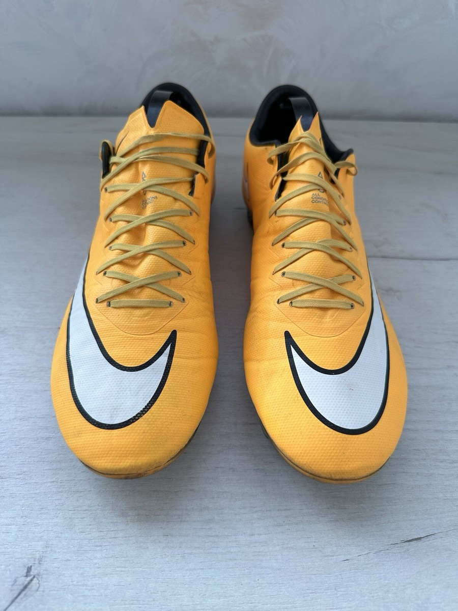 Nike Mercurial Vapor X FG Yellow ACC Football Cleats Boots