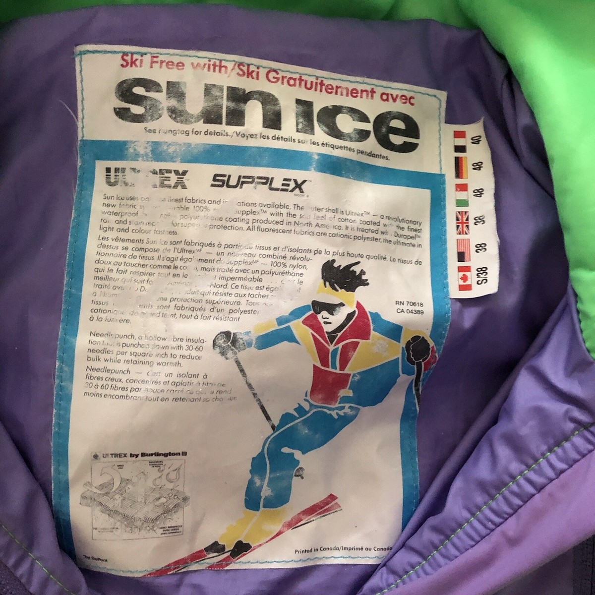 Vintage 90's SUN ICE Men's 1/4-Zip Ski Jacket Size 38(US) | eBay Vintage 90's SUN ICE Men's 1/4-Zip Ski Jacket Size 38(US) | eBay