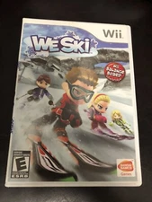 WE SKI ORIGINAL WII NINTENDO WII GAME DISC, MANUAL AND CASE NES HQ