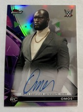 2021 Topps Finest WWE OMOS  Refractor On Card AUTO RC