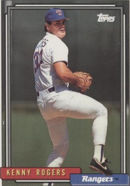 1992 Topps - Kenny Rogers #511 - 1 of 1