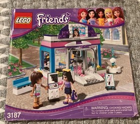 LEGO FRIENDS: Butterfly Beauty Shop (3187) 100% Complete w/ Manual