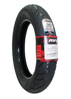 AVON COBRA CHROME FRONT TIRE MT90B16 HARLEY TOURING SOFTAIL SPORTSTER INDIAN