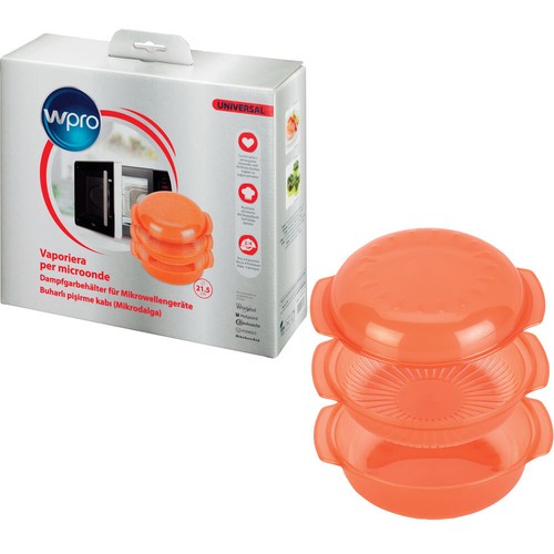 Vaporiera Tonda per Microonde 1,5 lt Originale WHIRLPOOL STM006 -  482000006222 | eBay