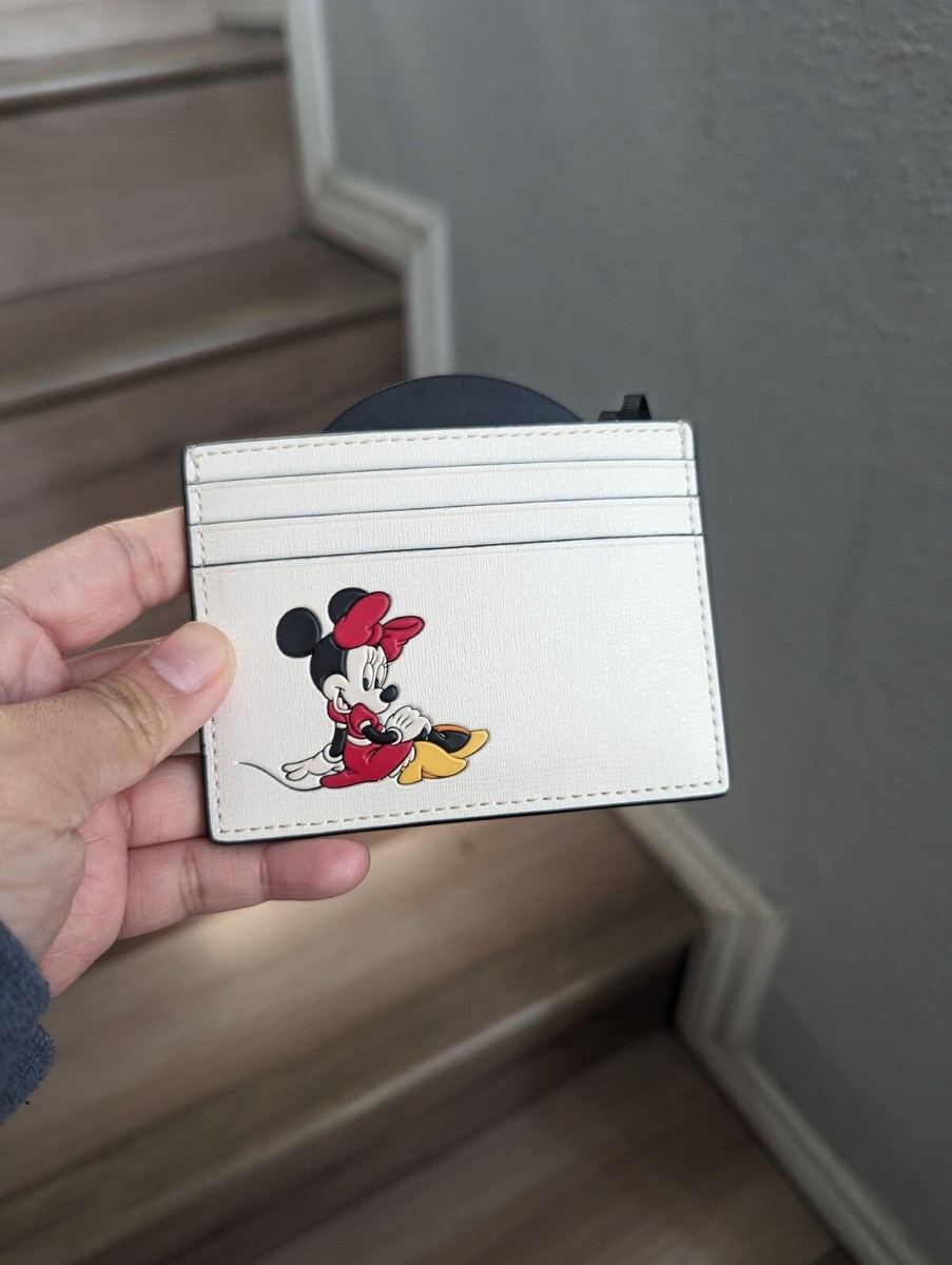Kate Spade New York X Disney Minnie Small Slim Card Holder KG658 Limited  Edition
