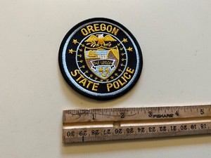 Sew On Patch Oregon State Police
