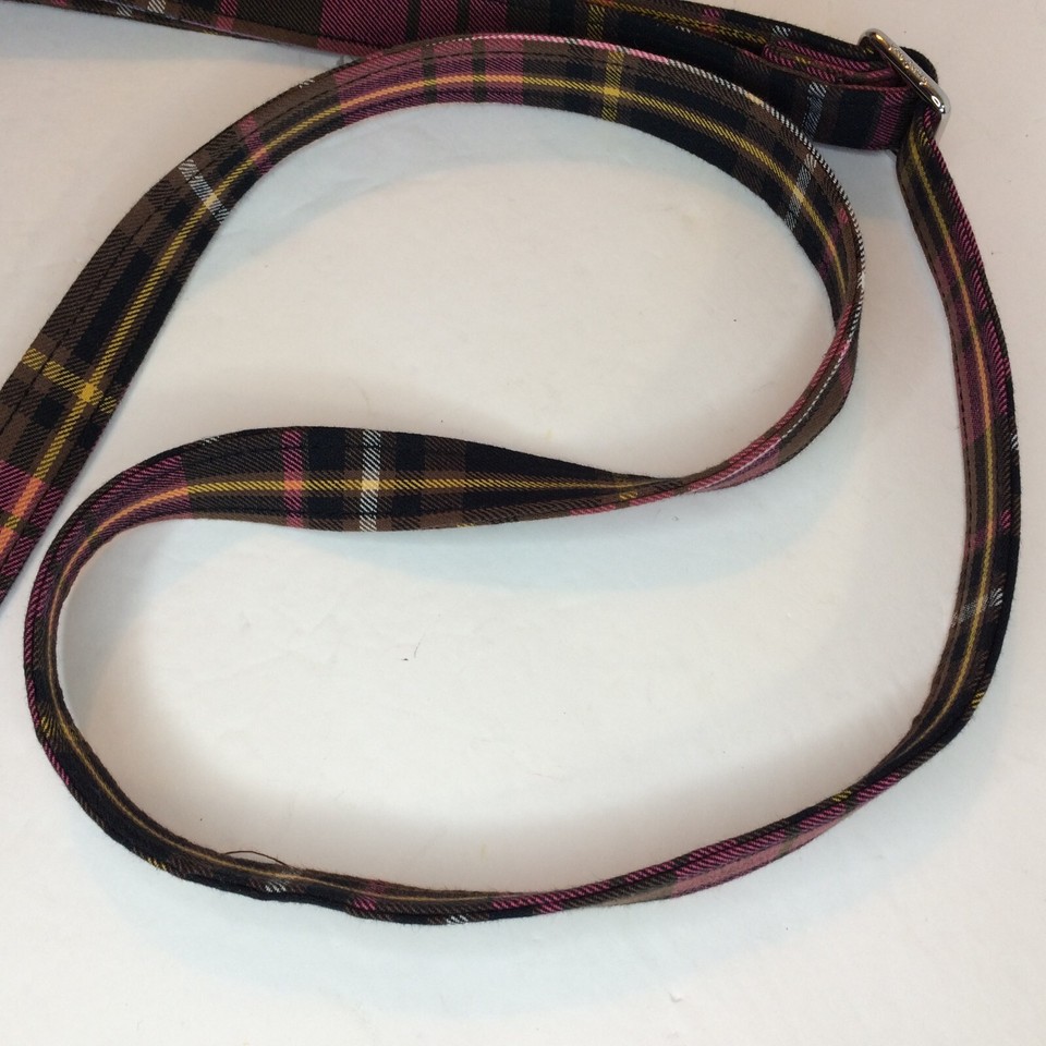 Vera Bradley COZY PLAID Triple Compartment Crossbody Purse Bag eBay