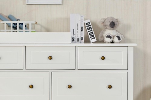JOY BABY Mia 7 Drawer Chest of Draw with Change Table - Picture 10 of 24