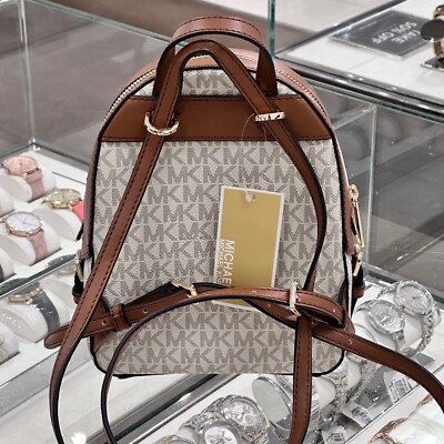 Michael Kors Jaycee Convertible Backpack Extra Small Zip Pocket