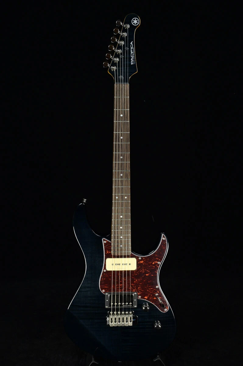 Yamaha Pacifica 611VFM TBL Translucent Black with gig bag