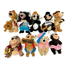 Disney Lot of 9 Country Critters 8" Plushes Mini Bean Bears NEW WITH TAG