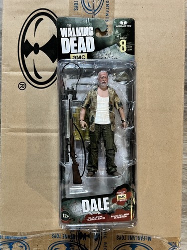 McFarlane The Walking Dead TV Series 8 DALE FIGURE Straight from Case - 第 1/2 張圖片