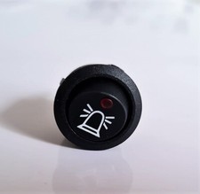 Mini Wippenschalter LED rot 12V/20A  Schalter...