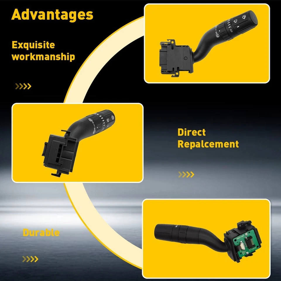 Interruptor de control del limpiaparabrisas apto para Ford Explorer Base Limited XLT 2011-2019 Foto 4 de 4