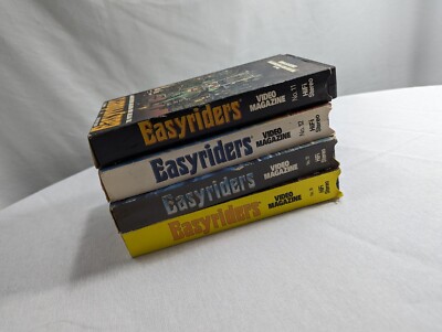 Easy Rider Video Magazine on VHS Volumes 11-14 Higi Stereo 