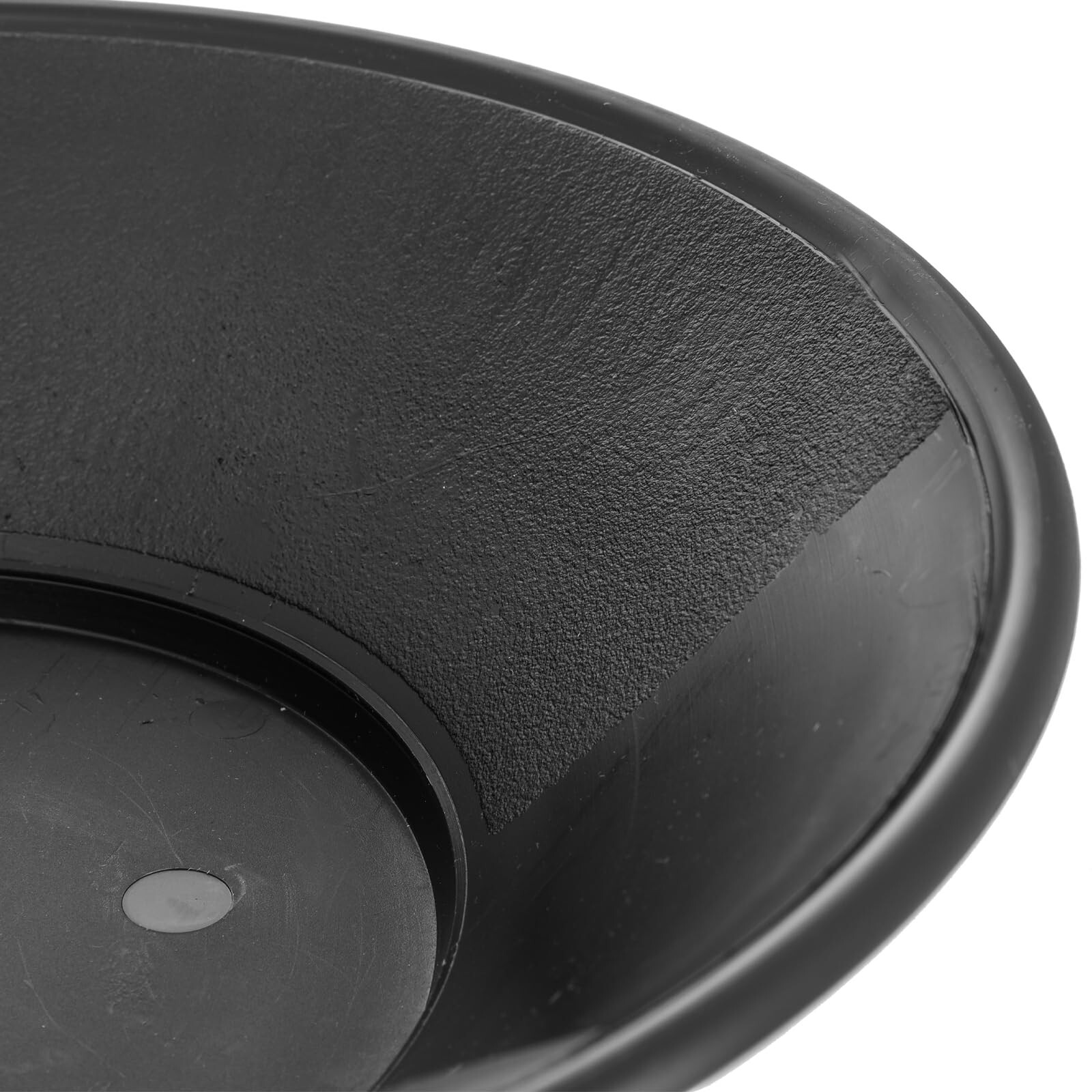 ASR Outdoor 11 Inch Heavy Duty Single Riffle Gold Pans Made in USA, Black