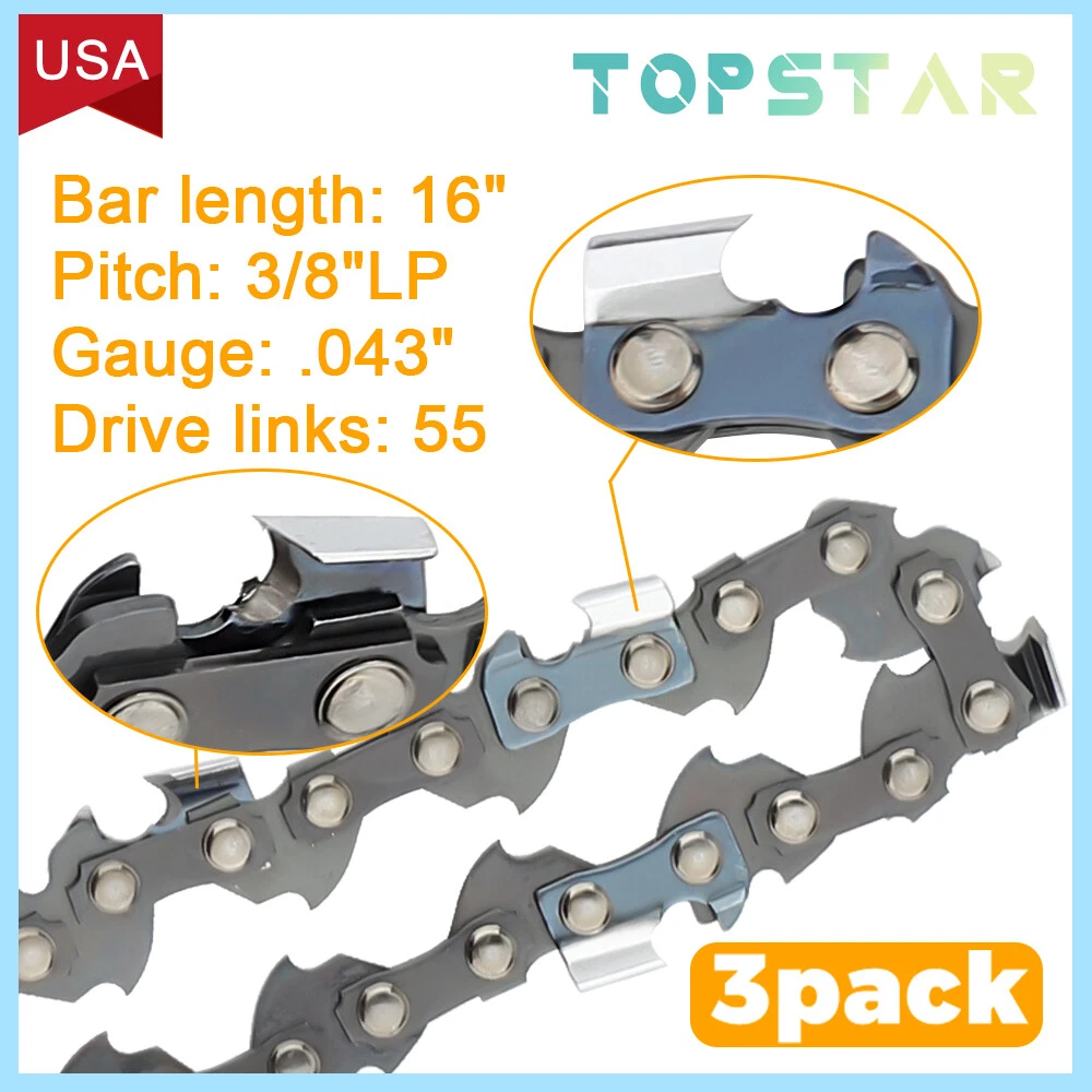 Semi Chisel Chainsaw Chain For Stihl Ms170 Ms180 Chainsaw, 43 OFF