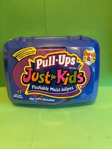 Toy Story Pull-Ups Just For Kids Flushable Moist Wipes 2005 Sealed