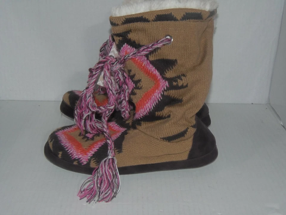 MUK LUKS - MULTI-COLOR - MEDIUM (5-7) (RM2-BLK-SL6) - Image 4 of 4