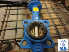 Butterfly Valve 2" 150 Wafer | C&C | NBR Seat | Nickel Plated Disc | Lever Op