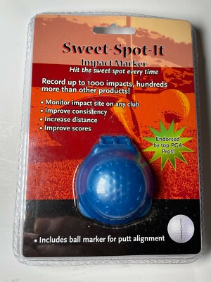 Sweet Spot It! - 2 in 1 Impact Marker and Ball Line Marker, BLUE case, H6821