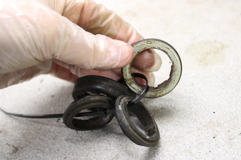 Honda CL125S Scrambler 1973 faros cojines de goma D13-4526.PT Foto 4 de 4