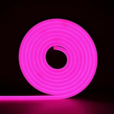 12v Led Silicone Neon Rope Light Strip Waterproof Indooroutdoor Xmas Car Decor