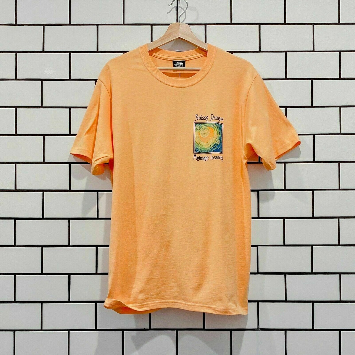 Stussy ステューシー　tシャツ　midnight used STUSSY(ステューシー) / 紺タグ/90s/Tシャツ/L/コットン/NVY