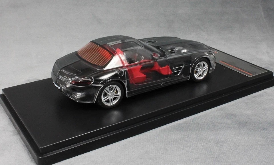 MERCEDES BENZ SLS AMG 2011 GRIS Y TRANSPARENTE PREMIUM X PRX001LE 1/43 RESINA - Imagen 2 de 3
