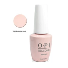 OPI Soak Off Gel Nail Polish Gel GC S86 Bubble Bath 0.5oz
