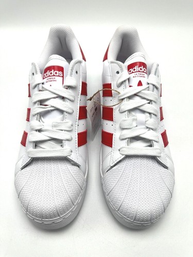 ADIDAS Originals Superstar XLG 'White Scarlet' IF8067 Men's sz 8.5-12 - Picture 4 of 6