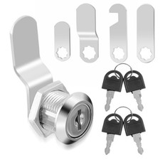 16mm Mailbox Lock Cabinet Locker Furniture Lever Locks with 4 Keys