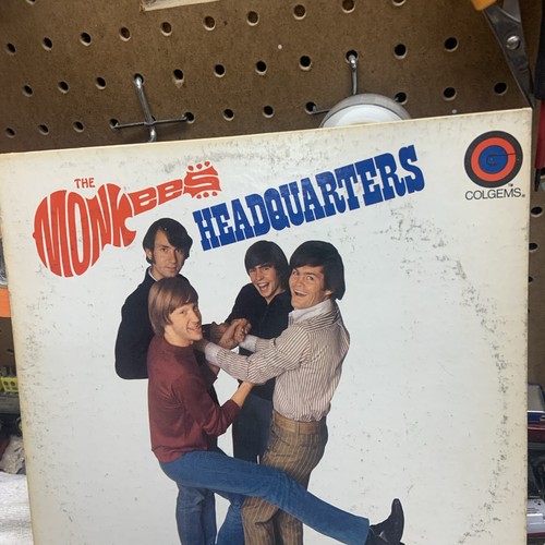 The Monkees Headquarters 1967 Vinyl LP Record Colgems Mono COM-103 - Picture 5 of 8