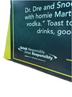 RARE Applebees Collectible Snoop Dogg Martha Stewart Cardboard Standee Standup — photo 5