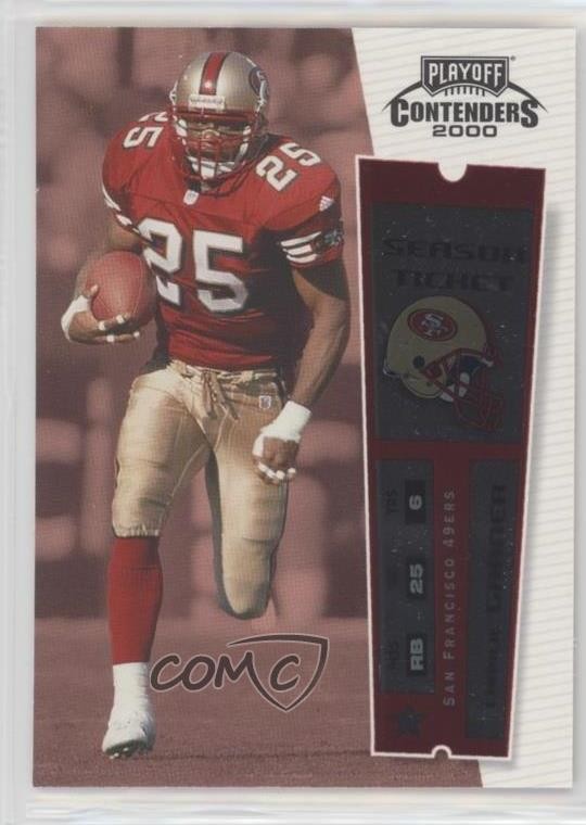 2000 Playoff Contenders Charlie Garner #73 0q3
