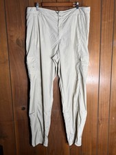 Columbia Pants PFG Women  s Size XL Performance Fishing Gear Hiking Khaki