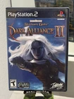 Baldur's Gate Dark Alliance II (Sony PlayStation 2, 2004) PS2 Case & Disc TESTED