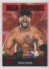 2021 Upper Deck AEW All Elite Wrestling Main Features Red 20/50 Santana gl1
