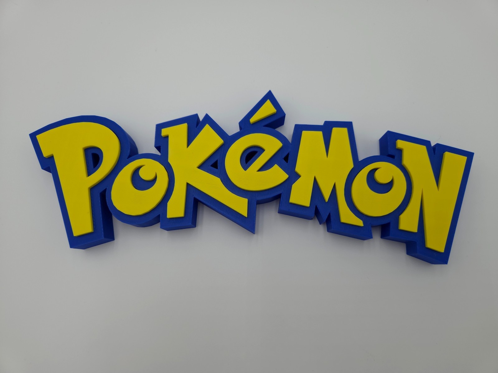 12" Pokemon Sign &ndash; Gaming Room, Collector&rsquo;s Display, Fan Gift w/ removable feet