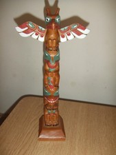 CANADIAN RESIN TOTEM POLE