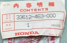 NEW GENUINE HONDA 33612-463-000 RUBBER, RR. TURN SIGNAL