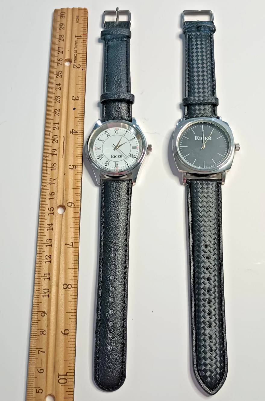Two Eiger Vintage Wristwatch - NEEDS BATTERIES - image 9