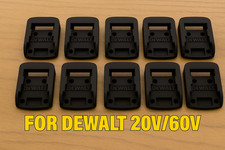 1/3/5/10 Pack DeWALT Battery Mount 20V/60V Wall Hanger Holder Dock MADE IN USA!