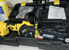 IMOUMLIVE 6" Mini Chainsaw DLJS6 hand held brushles (No Battery)